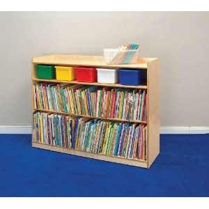  Bird In Hand Mobile Adjustable Bookcase with Lip   47 3/4 