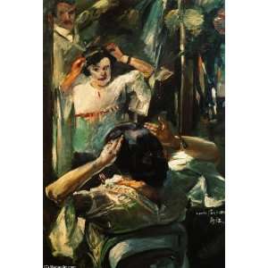 Hand Made Oil Reproduction   Lovis Corinth   24 x 36 inches   At the 