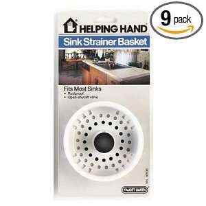  HELPING HANDS Sink Strainer Basket Sold in packs of 3 
