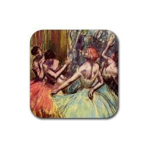  Four Dancers Behind the Scenes 2 By Edgar Degas Square 