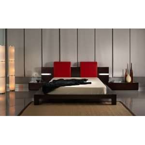 Modloft Modern Furniture Monroe 3PC Queen Platform Bed Set (MD301 Q)