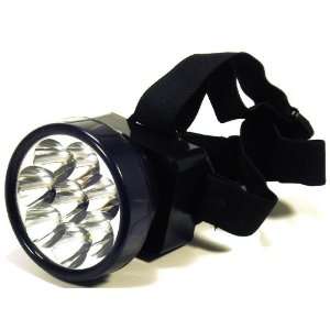   Headlamp #LD 078C, 8 LED Rechargeable Long Battery Life /w Car Charger