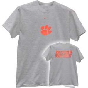    Nike Clemson Tigers Ash End Around T shirt