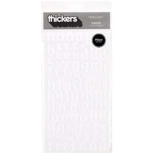   Thickers Foam Alphabet Stickers 6X11 Sheet Giggl by American Crafts
