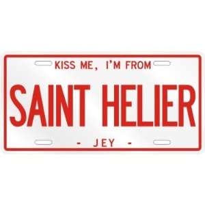  NEW  KISS ME , I AM FROM SAINT HELIER  JERSEY LICENSE 