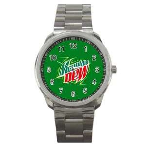   MOUNTAIN DEW Logo New Style Metal Watch  