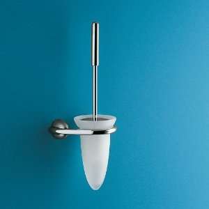  Gedy 5933 03 13 Chrome Wall Mounted Toilet Brush Holder 