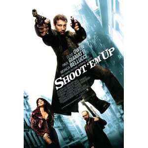  Shoot Em Up Original 27x40 Double Sided Movie Poster 