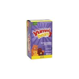  Yummi Bears DHA for Children 90 count Gummies Health 