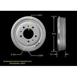  Bendix PDR0087 Brake Drum Automotive