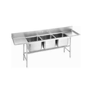 Advance Tabco 93 3 54 24RL Regaline Three Compartment Stainless Steel 