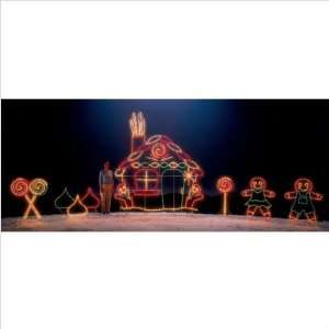   , 6642, 6640, 6639 Animated Gingerbread Scene Patio, Lawn & Garden