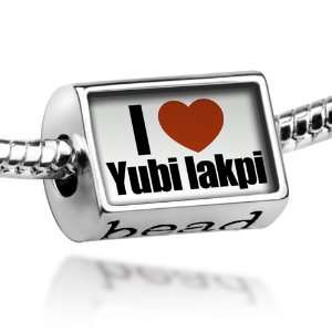  Beads I Love Yubi lakpi   Pandora Charm & Bracelet 