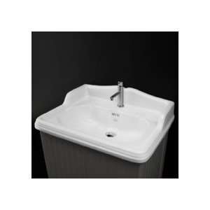   Lavatory W/ Overflow & Three Faucet Holes & 8 Spread 3096 3 001 White