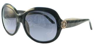 Roberto Cavalli 529S 01B 529 Tulipano Black Sunglasses  