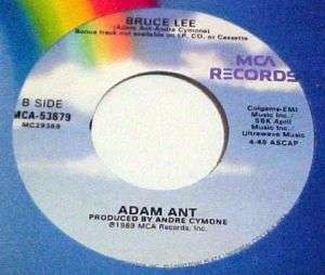 Adam Ant (45) MCA 53679 Bruce Lee  