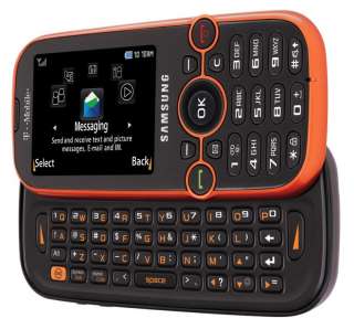  Samsung Gravity 2 Phone, Metallic Pumpkin (T Mobile) Cell 