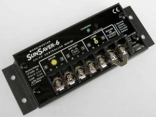 Morningstar Sunsaver 6, 12V 6A Charge Controller  