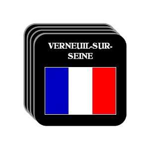  France   VERNEUIL SUR SEINE Set of 4 Mini Mousepad 