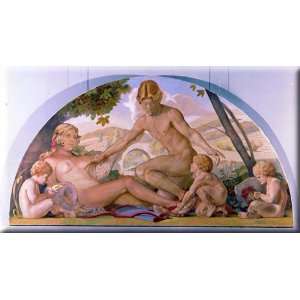  Venus And Adonis United By Love 16x9 Streched Canvas Art 