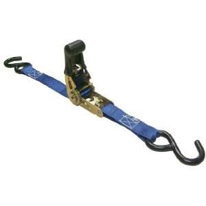 Erickson 34400 Pro Series Blue 1 x 15 Rubber Handle Ratcheting Tie 