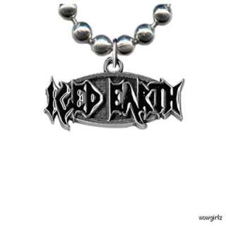 NECKLACE   CHOKER   ZZ TOP   NAME LOGO PENDANT  