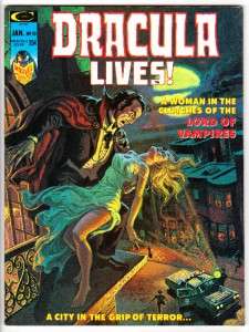 DRACULA LIVES #10 (1/75)  VF / Lilith / Adams, DeZuniga, Don Maitz a 