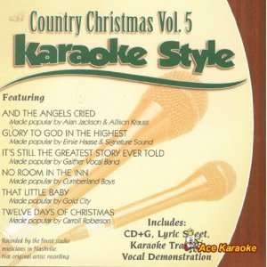  Daywind Karaoke Style CDG #3793   Country Christmas Vol. 5 