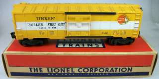 LIONEL 6464 500 VERY RARE PAINTED TIMKEN EX+/LN NICE OB  