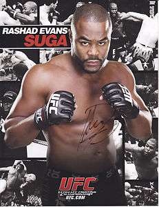   MMA UFC LOT Rashad Evans Miesha Tate Mark Coleman Strikeforce  