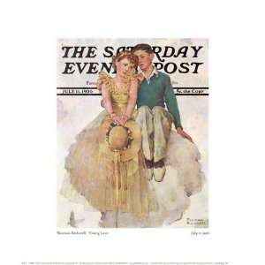  Norman Rockwell   Young Love Giclee