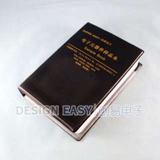 0402 smd capacitor kit 80valuesX48pcs smt pack box book  