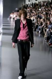 SS05 Beck Dior Homme Black Suit Jacket Blazer Blouson 48 50 Hedi 