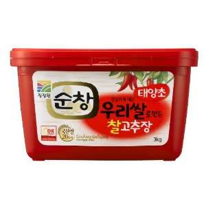 Chung Jung One Hot Pepper Paste (3kg)  Grocery & Gourmet 