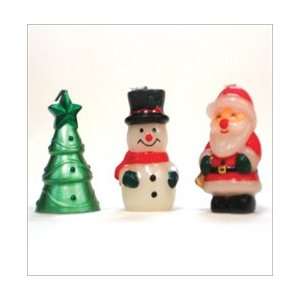  Christmas 3set Assorted Candles