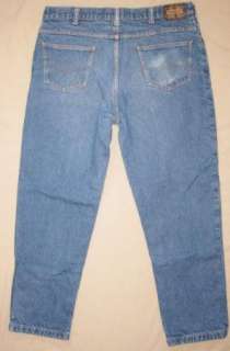 Mens 38x30 Guide Gear flannel lined denim jeans (tag  40x32)  