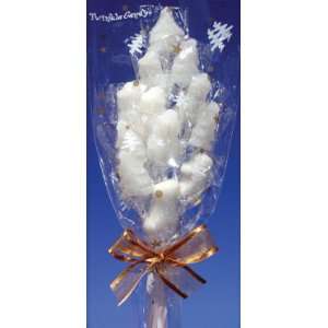 Frosty White Bouquets, Pack of 6 Grocery & Gourmet Food