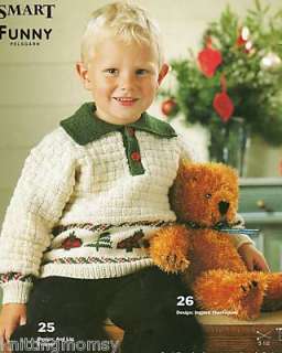 Christmas Sweater (2 8 Years) & Teddy Bear   Approx. 48 cm or 19 