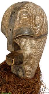 Songye Kifwebe Female Mask African Mask  