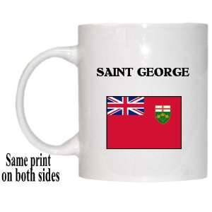  Canadian Province, Ontario   SAINT GEORGE Mug 