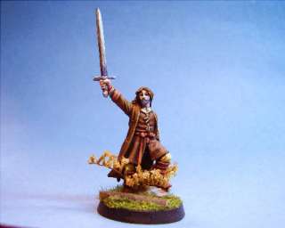 Lord of the Rings painted miniature Aragon  