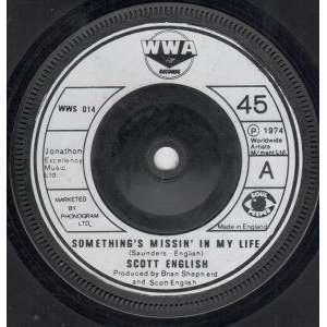    IN MY LIFE 7 INCH (7 VINYL 45) UK WWA 1974 SCOTT ENGLISH Music