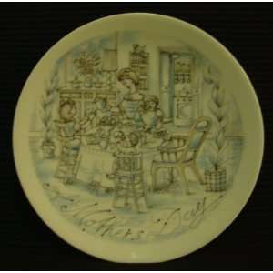  Haviland 1973 Mothers Day Plate Breakfast Everything 