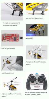 SYMA S107G 3CH Remote control Mini metal Helicopter yellow  