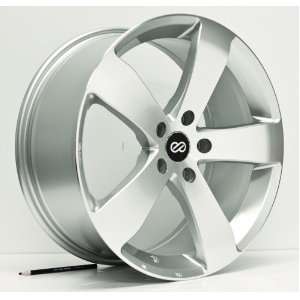   18x8 Enkei GP5 (Silver) Wheels/Rims 5x120 (474 880 1242SP) Automotive