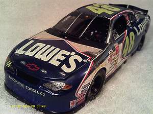 N13] 1/24 SCALE #48 JIMMIE JOHNSONS FIRST WINSTON CUP WIN SILVER 