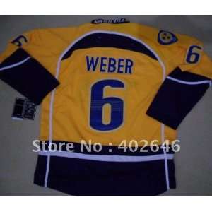   jerseys nashville #6 shea weber yellow jersey hockey jerseys mix order