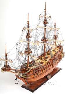 Dutch Zeven Provincien Wood Display Model Ship 36 Boat  