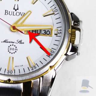 Bulova 98C108 Mens Marine Star Wrist Watch 100 Meters  