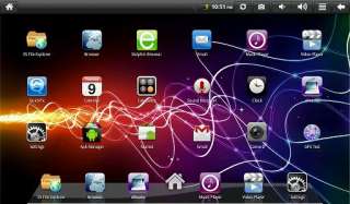 10.2 Tablet Android 2.3 Flytouch 3 4GB GPS 512MB Wifi 3G PC  